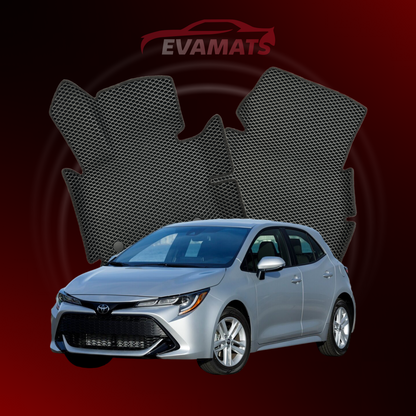 Коврики в салон EVAMATS для Toyota Corolla 12 gen 2018-2025 года ХЭТЧБЕК 5 дверей