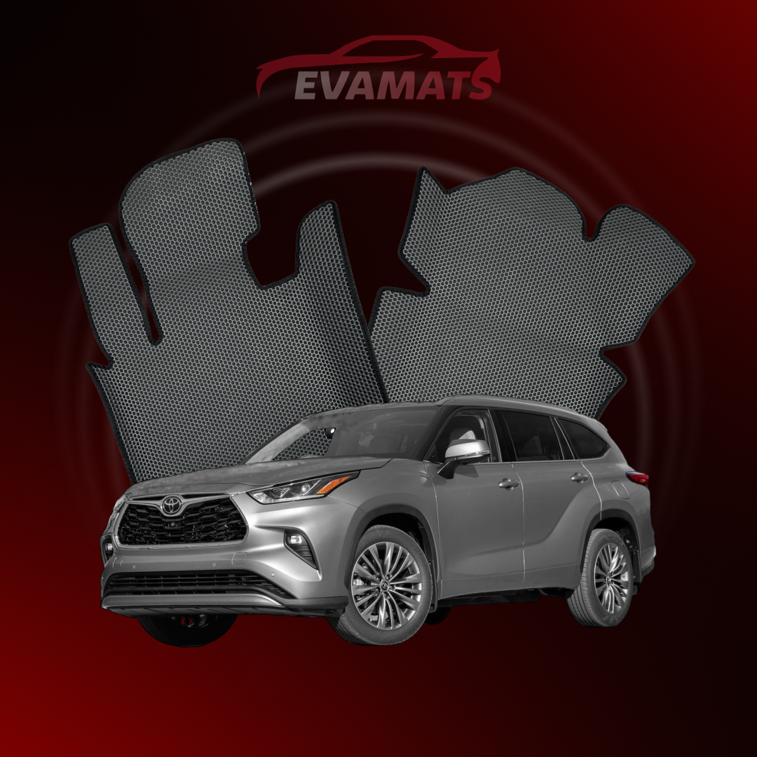 Dywaniki samochodowe EVAMATS do Toyota Highlander 4 gen 2019-2023 rok 5 drzwi