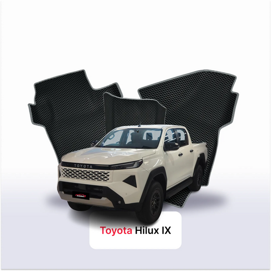 EVA Dywaniki samochodowe od EVA MATS 3D do Toyota Hilux IX gen 2026-2030 rok PICK-UP podwójna kabina