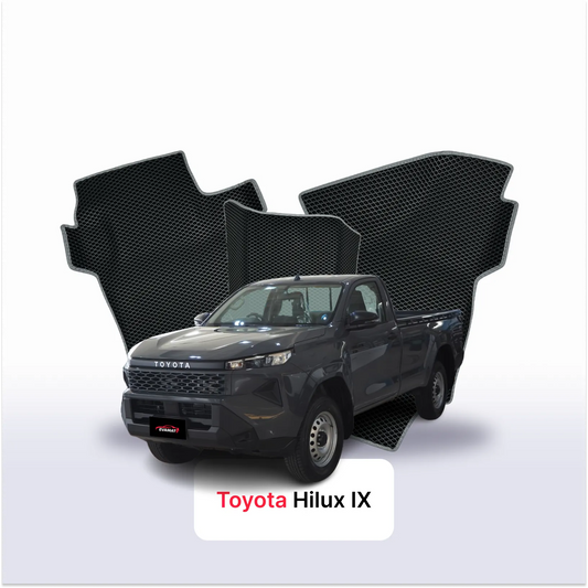 EVA Dywaniki samochodowe od EVA MATS 3D do Toyota Hilux IX gen 2026-2030 rok PICK-UP pojedyncza kabiny