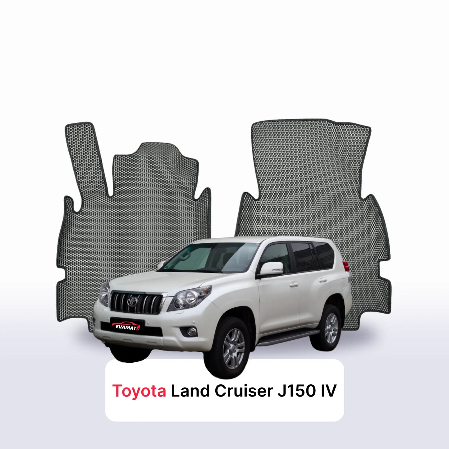 EVA Dywaniki samochodowe od EVA MATS 3D do Toyota Land Cruiser J150 2009-2024 rok SUV 5 drzwi