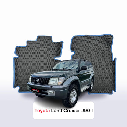 EVA Dywaniki samochodowe od EVA MATS 3D do Toyota Land Cruiser J90 Prado 1 gen 1996-2002 rok Terenówka BENZYNA