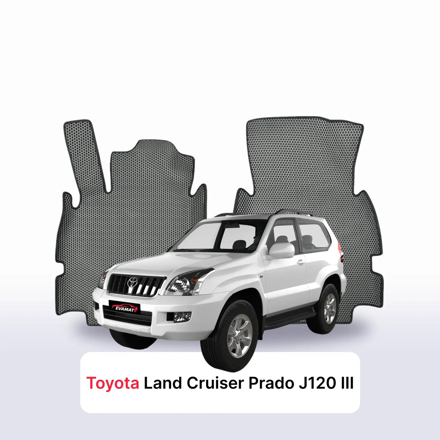 EVA Dywaniki samochodowe od EVA MATS 3D do Toyota Land Cruiser Prado J120 3 gen 2002-2009 rok 3 drzwi