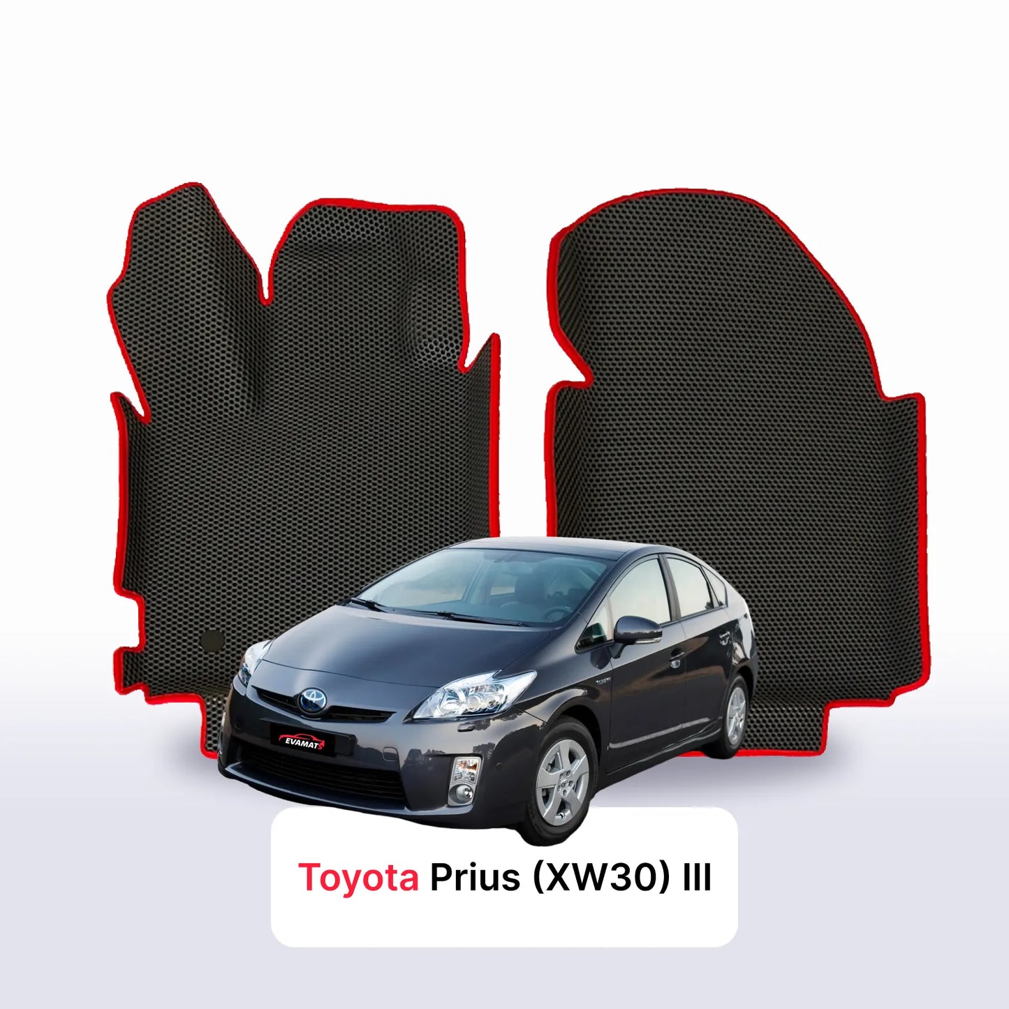 EVA Dywaniki samochodowe od EVA MATS 3D do Toyota Prius XW30 3 gen 2009-2015 rok Liftback HYBRID