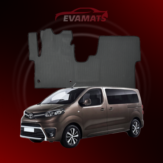 Dywaniki samochodowe EVAMATS do Toyota ProAce Verso 2016-2023 rok MINIVAN 9-osobowy