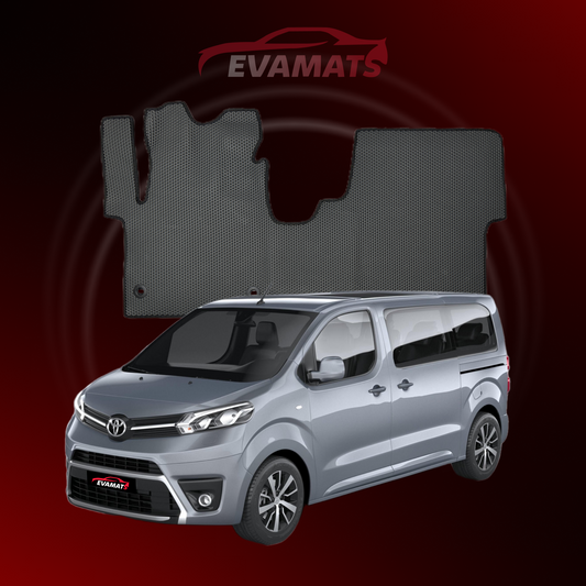 Dywaniki samochodowe EVAMATS do Toyota ProAce Verso 2016-2023 rok MINIVAN Zwykły 8-osobowy