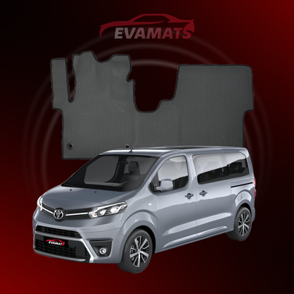 Dywaniki samochodowe EVAMATS do Toyota ProAce Verso 2016-2025 rok MINIVAN Zwykły 8-osobowy