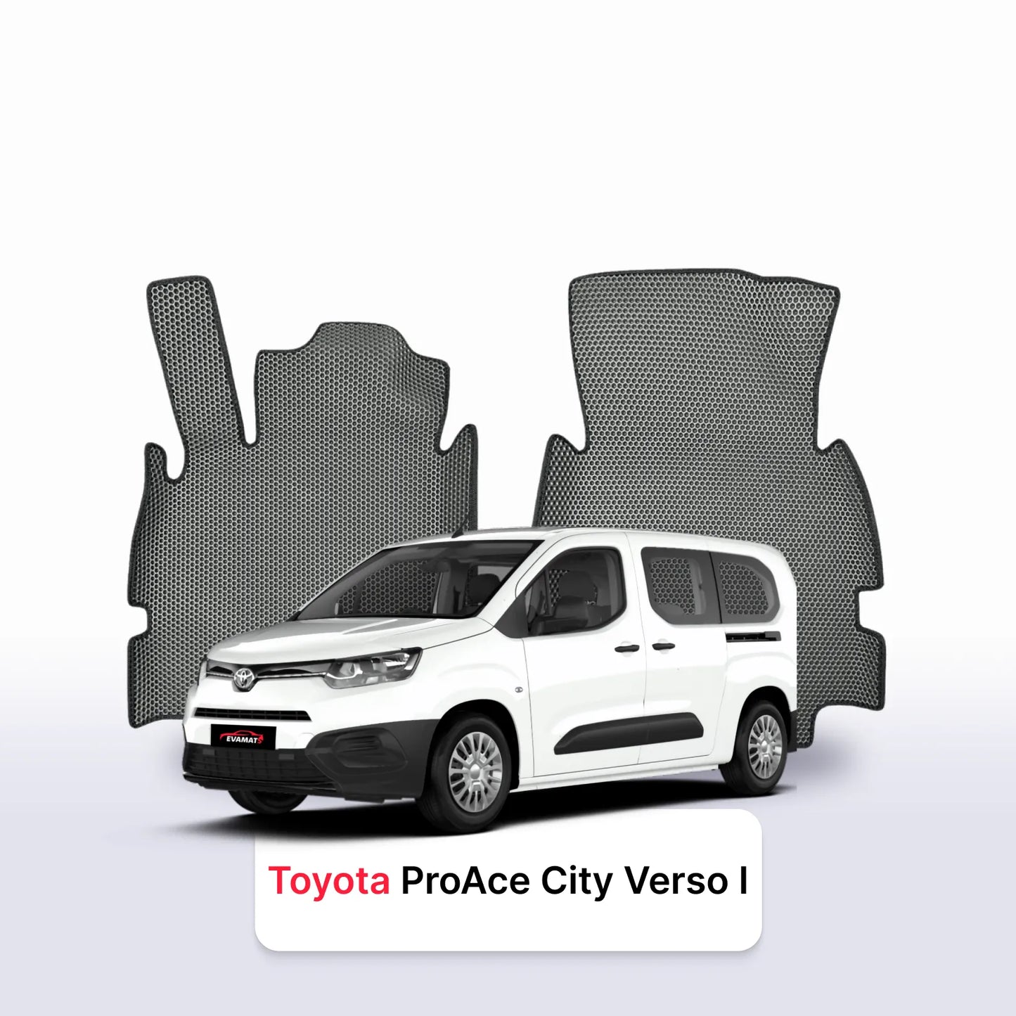 Коврики EVAMATS для Toyota ProAce City verso 2019-2025 года выпуска VAN LONG