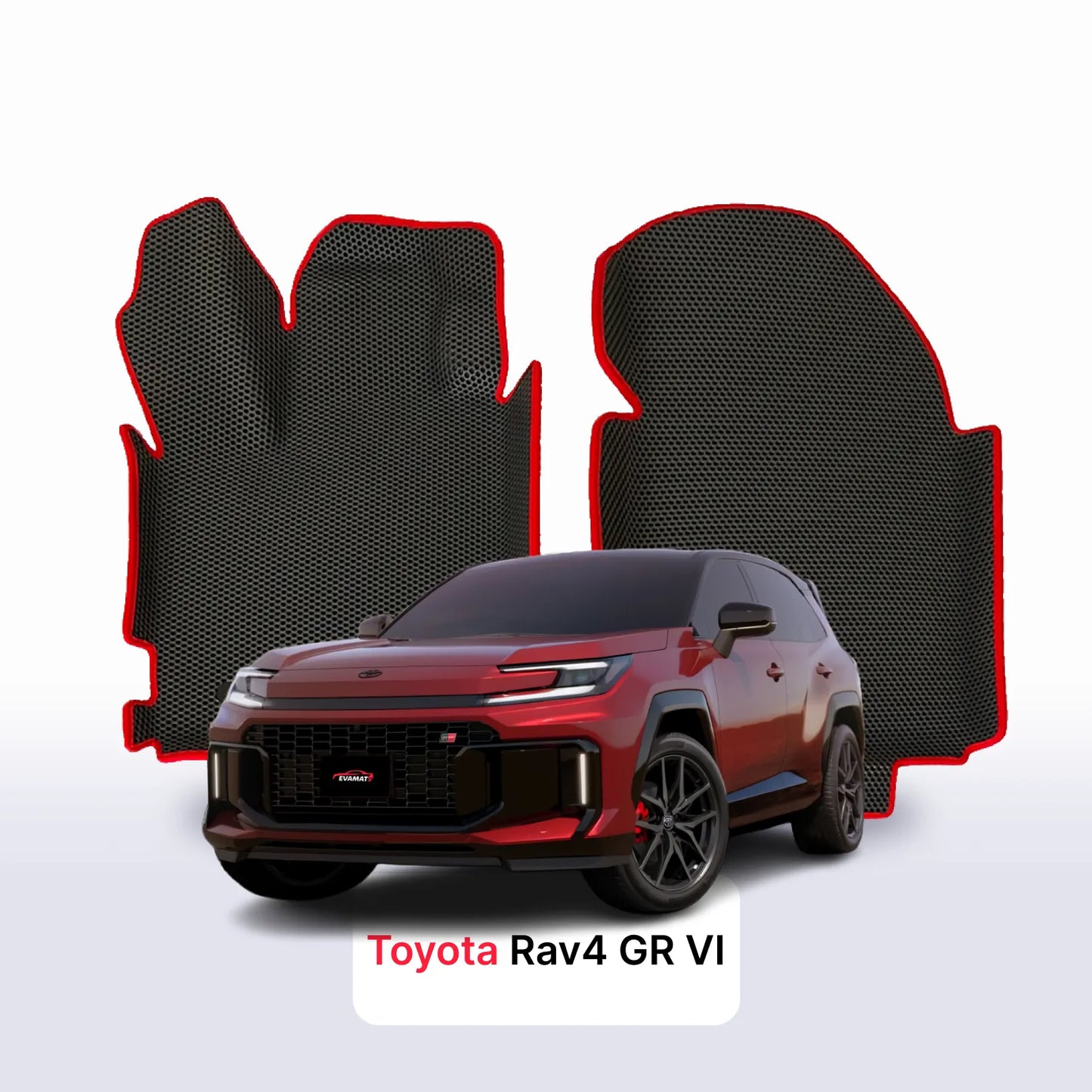 Коврики EVAMATS для внедорожника Toyota Rav 4 (XA50) 5 поколения 2019-2025 года