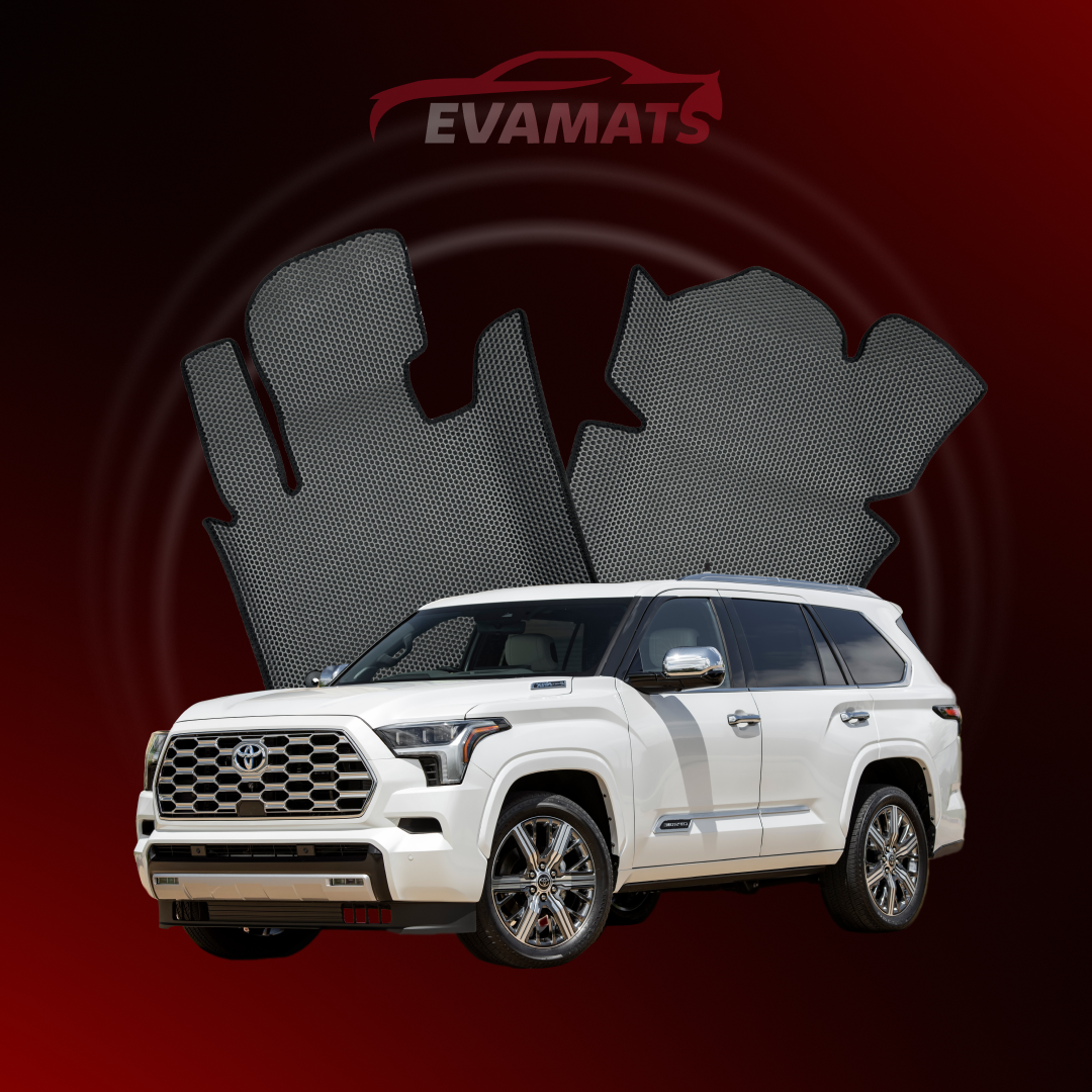 Автоковрики EVAMATS для позашляховика Toyota Sequoia 3 покоління 2022-2024