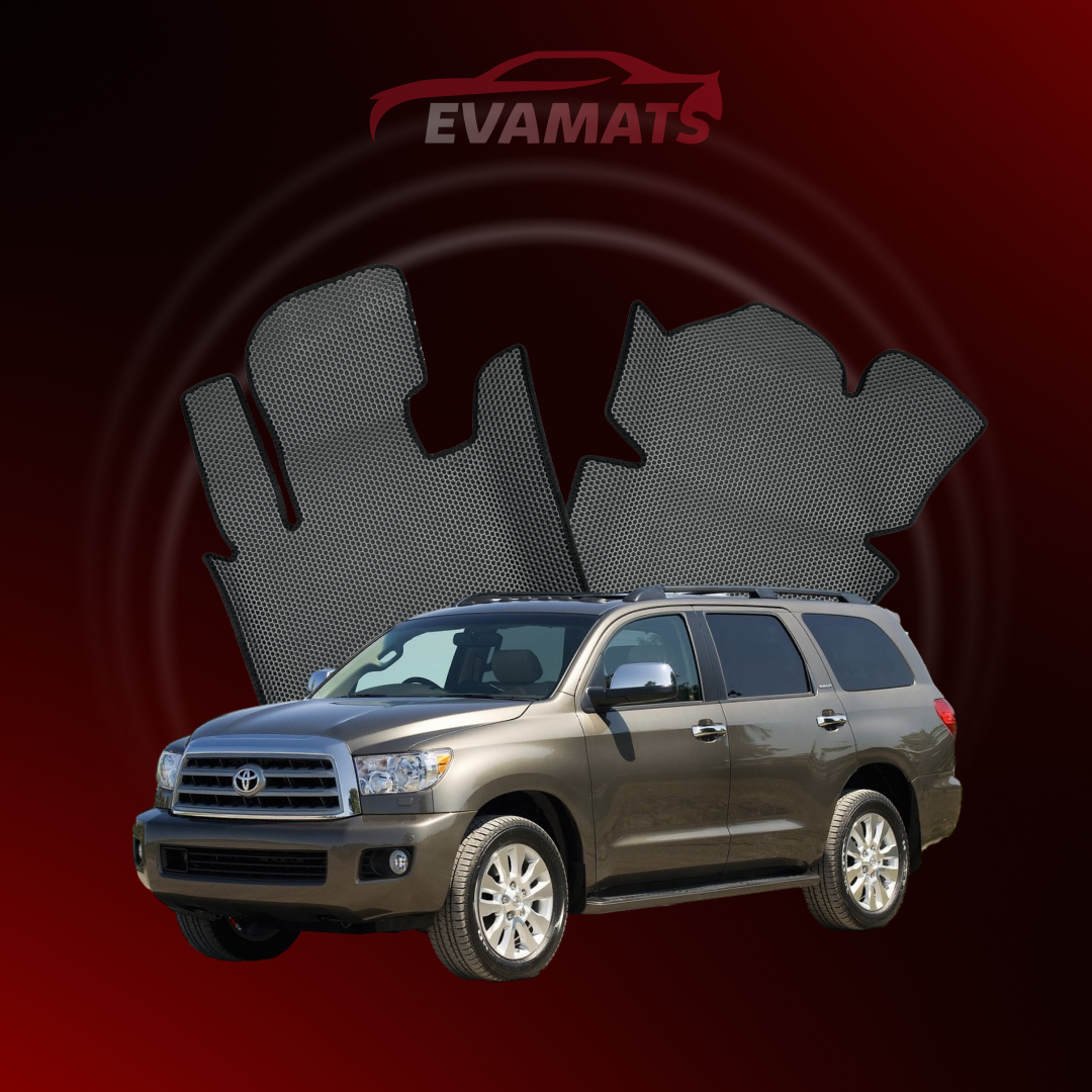 Коврики EVAMATS для внедорожника Toyota Sequoia (XK60) 2-го поколения 2008-2022 г.в.