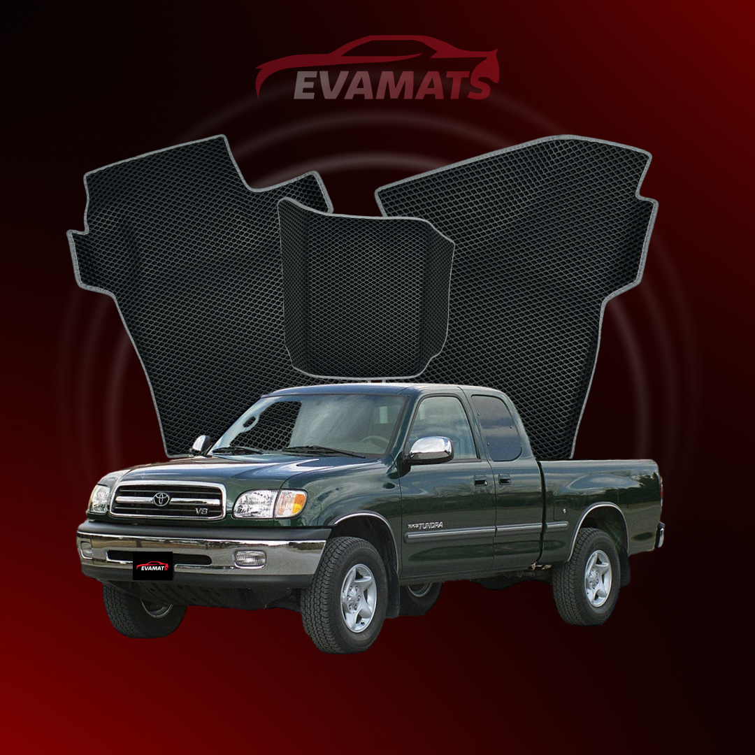 Автомобільні килимки EVAMATS для Toyota Tundra 1st gen 2000-2006 р.в. PICK-UP подвійна кабіна