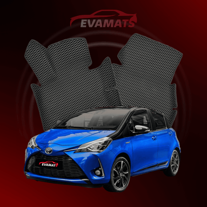 Dywaniki samochodowe EVAMATS do Toyota Yaris 3 gen po liftingu 2017-2020 rok HATCHBACK 5 drzwi