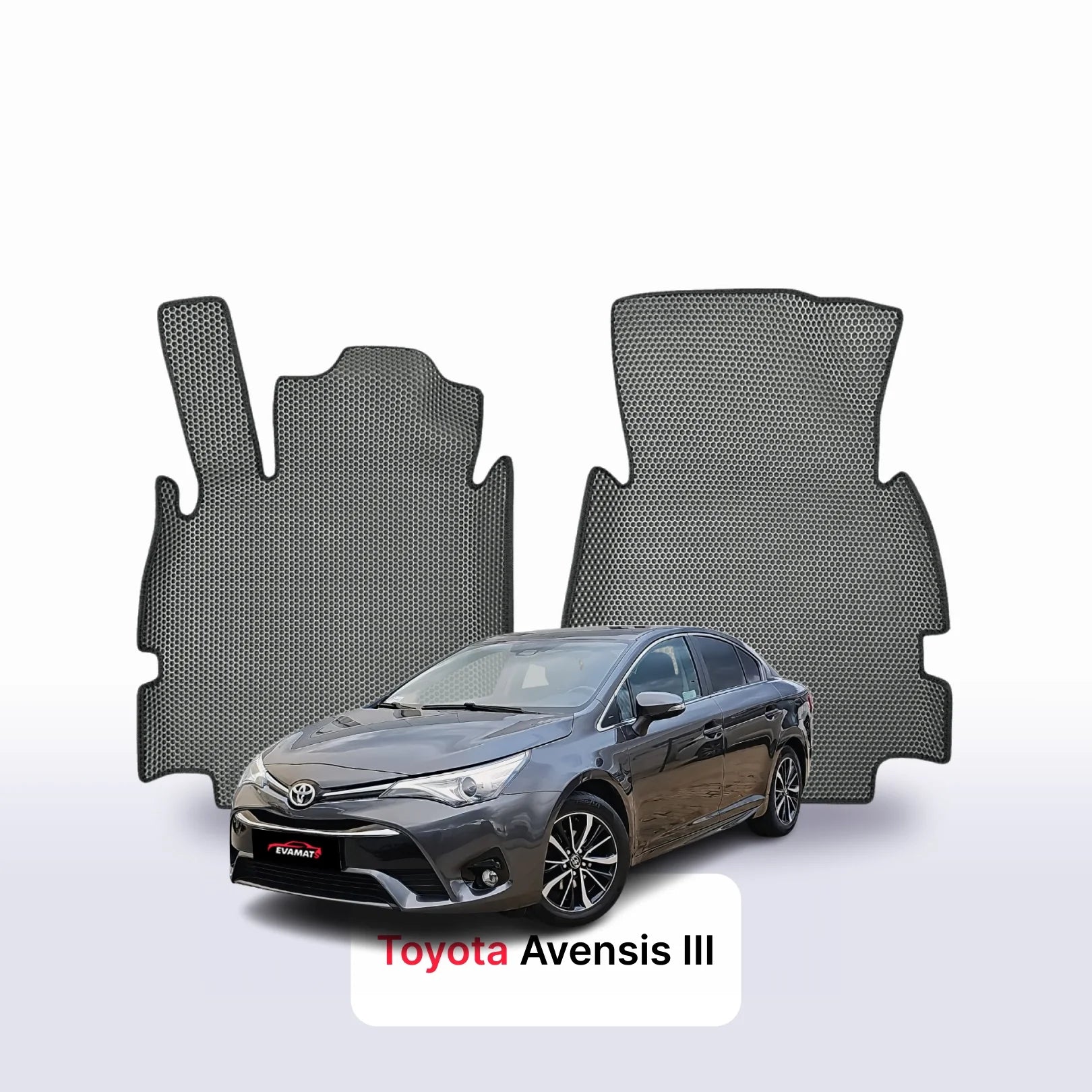 EVA Dywaniki samochodowe od EVA MATS 3D do Toyota Avensis 3 gen polift 2015-2018 rok Sedan BENZYNA polift