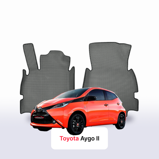 Custom-Fit 3D EVA Car Mats for Toyota Aygo II gen 2014–2023 year Hatchback 5-door