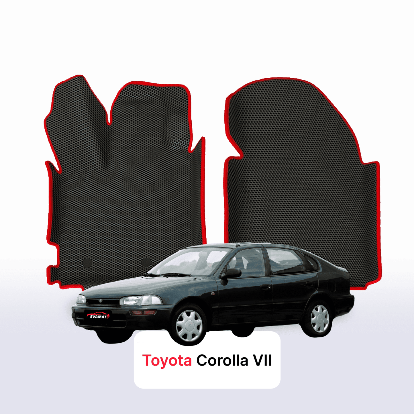 Автоковрики EVAMATS для Toyota Corolla 7 gen 1991-2000 р.р. LIFTBACK