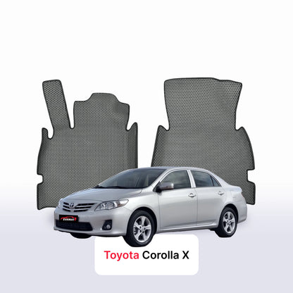 EVA Dywaniki samochodowe od EVA MATS 3D do Toyota Corolla 10 gen 2006-2013 rok SEDAN