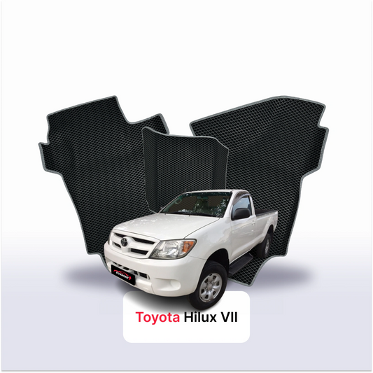 EVA Dywaniki samochodowe od EVA MATS 3D do Toyota Hilux 7 gen 2004-2015 rok PICK-UP  poedyncza kabina