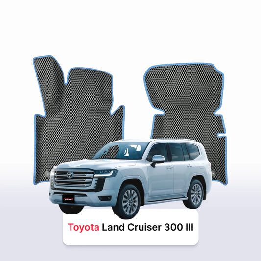 Коврики EVAMATS для Toyota Land Cruiser 300 3 поколения 2021-2025 года внедорожник 5 дверей