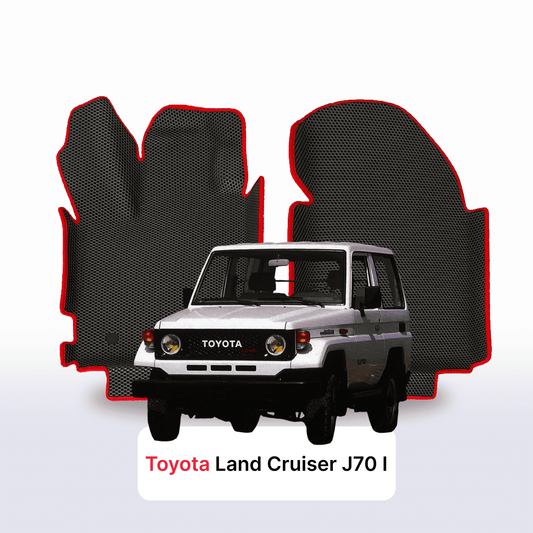 EVA Dywaniki samochodowe od EVA MATS 3D do Toyota Land Cruiser J70 1984-2007 rok SUV 3 drzwi