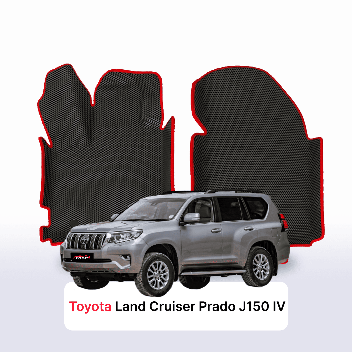 EVA Dywaniki samochodowe od EVA MATS 3D do Toyota Land Cruiser Prado J150 4 gen 2009-2028 rok SUV 5 drzwi BENZYNA