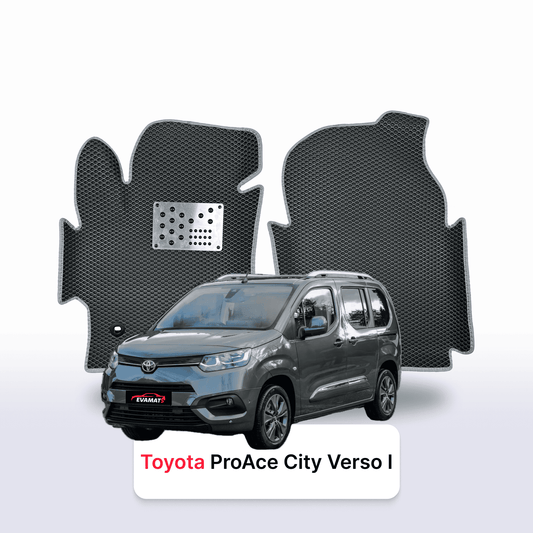 Dywaniki samochodowe 3D EVAMATS do Toyota ProAce City Verso 2019-2025 rok MINIVAN