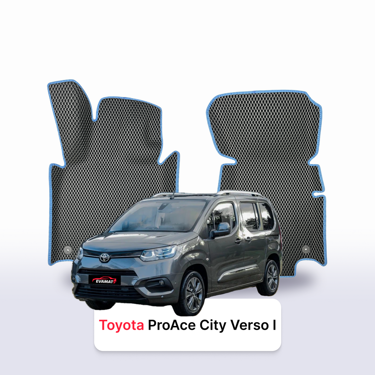 EVA Dywaniki samochodowe od EVA MATS 3D do Toyota ProAce City Verso 2019-2028 rok MINIVAN