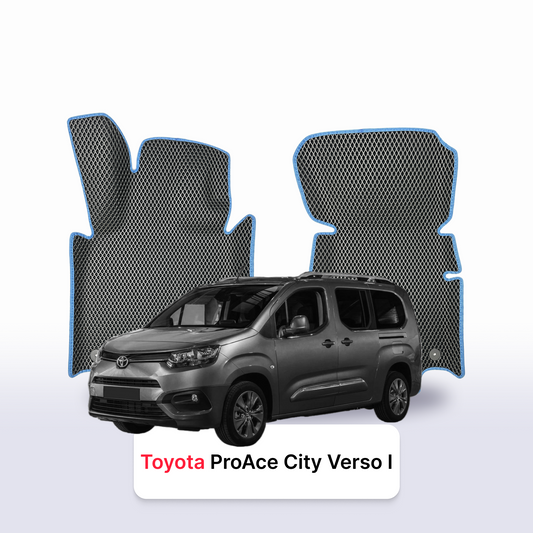 EVA Dywaniki samochodowe od EVA MATS 3D do Toyota ProAce City Verso 2019-2028 rok LONG MINIVAN