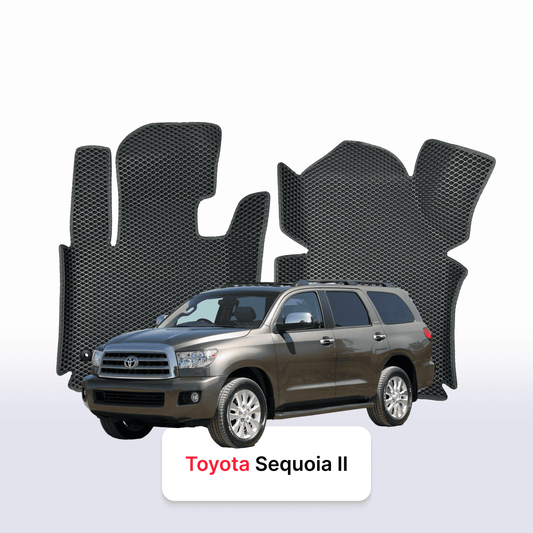 Коврики EVAMATS для внедорожника Toyota Sequoia (XK60) 2-го поколения 2008-2022 г.в.