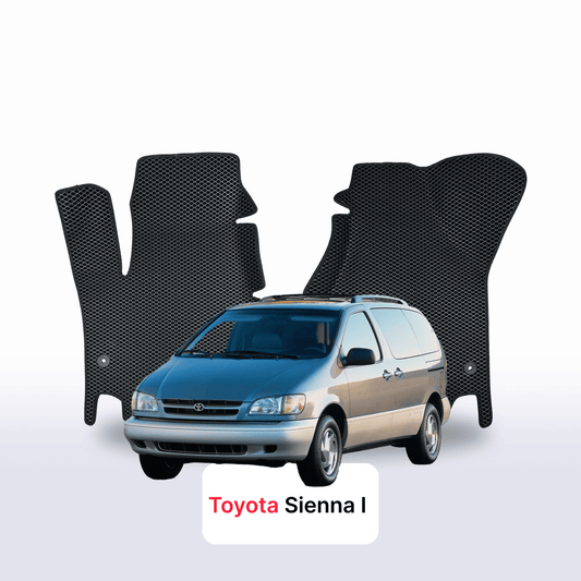 Автоковрики EVAMATS для Toyota Sienna 1 1997-2003 р.в. МІНІВЕН