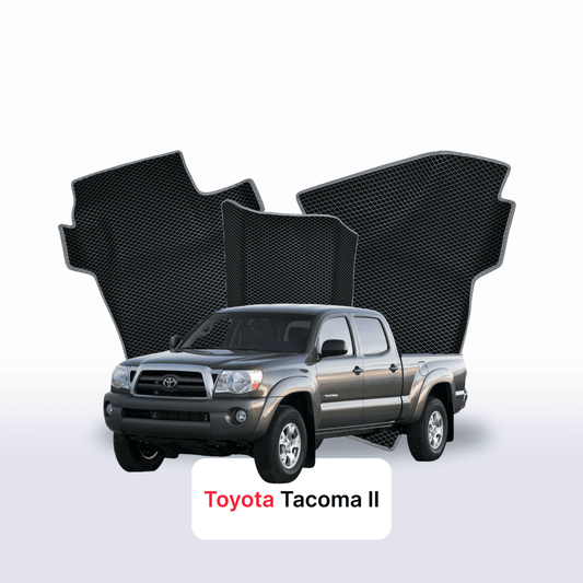 Автоковрики EVAMATS для Toyota Tacoma 2 gen 2004-2015 року PICK-UP двомісна кабіна