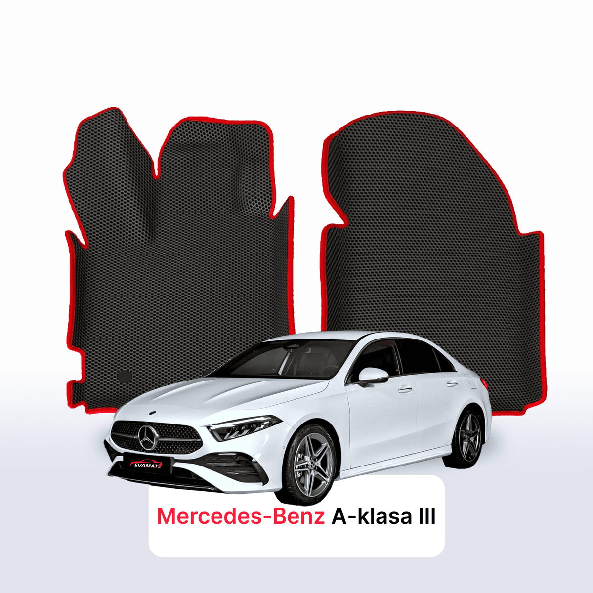 EVA Dywaniki samochodowe od EVA MATS 3D do Mercedes-Benz A-klasa 4 gen (V177) 2018-2027 SEDAN