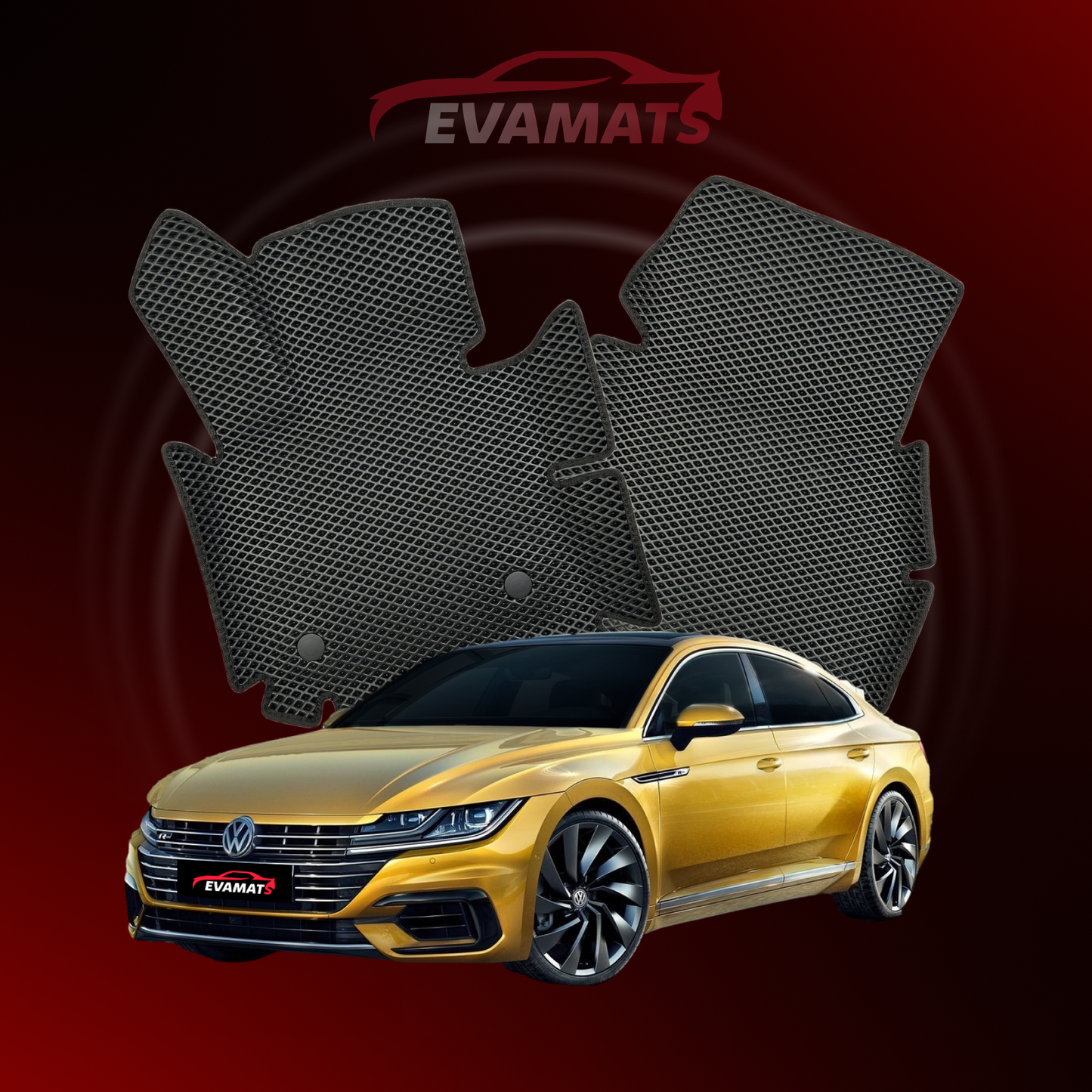 Dywaniki samochodowe EVAMATS do Volkswagen Arteon I gen 2017-2025 rok LIFTBACK