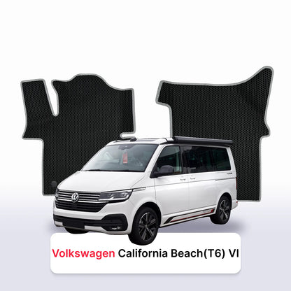 Коврики EVAMATS для Volkswagen Transporter Highline(T6) VI поколения 2015-2023 года МИНИВЭН
