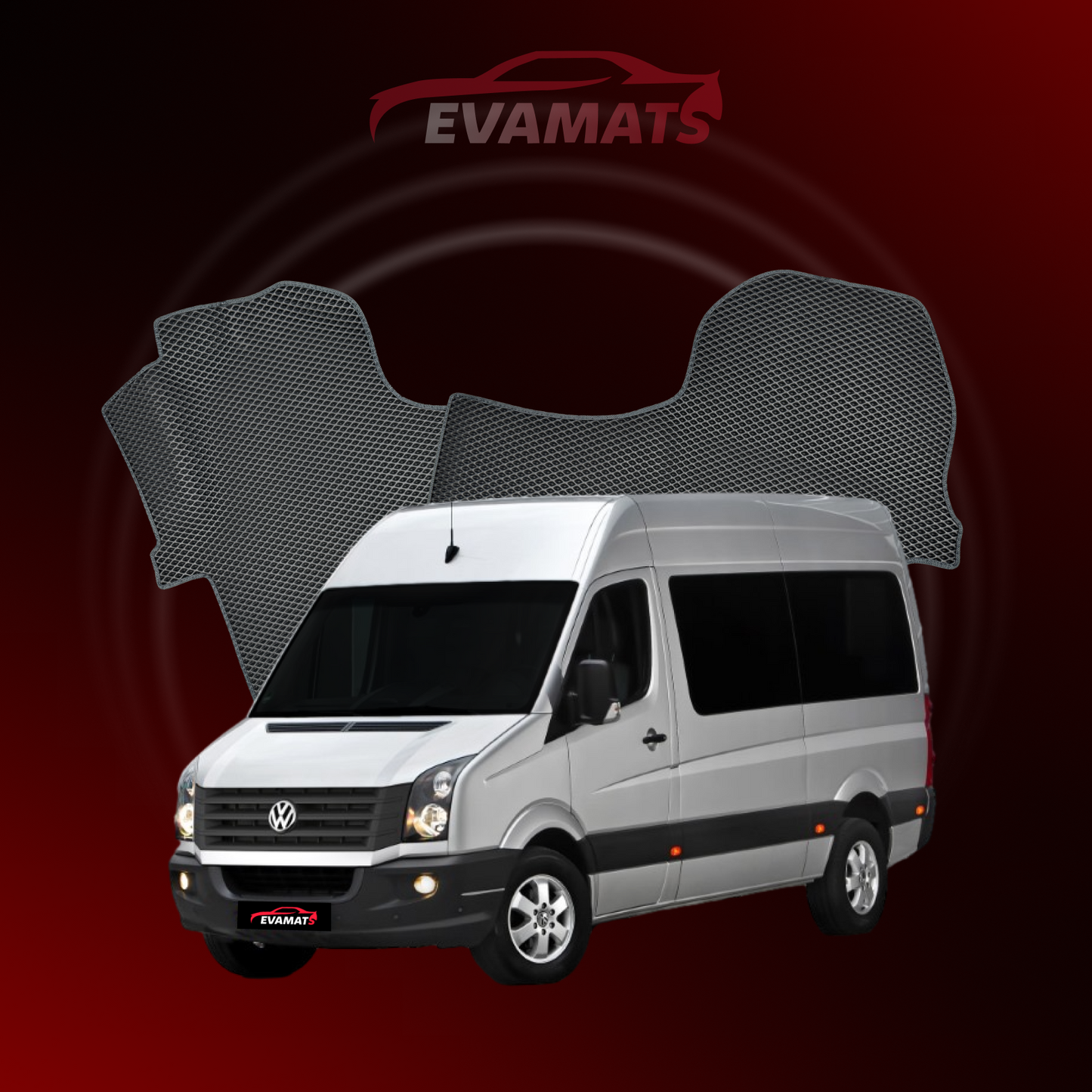 Dywaniki samochodowe EVAMATS do Volkswagen Crafter 2006-2016 rok BUS