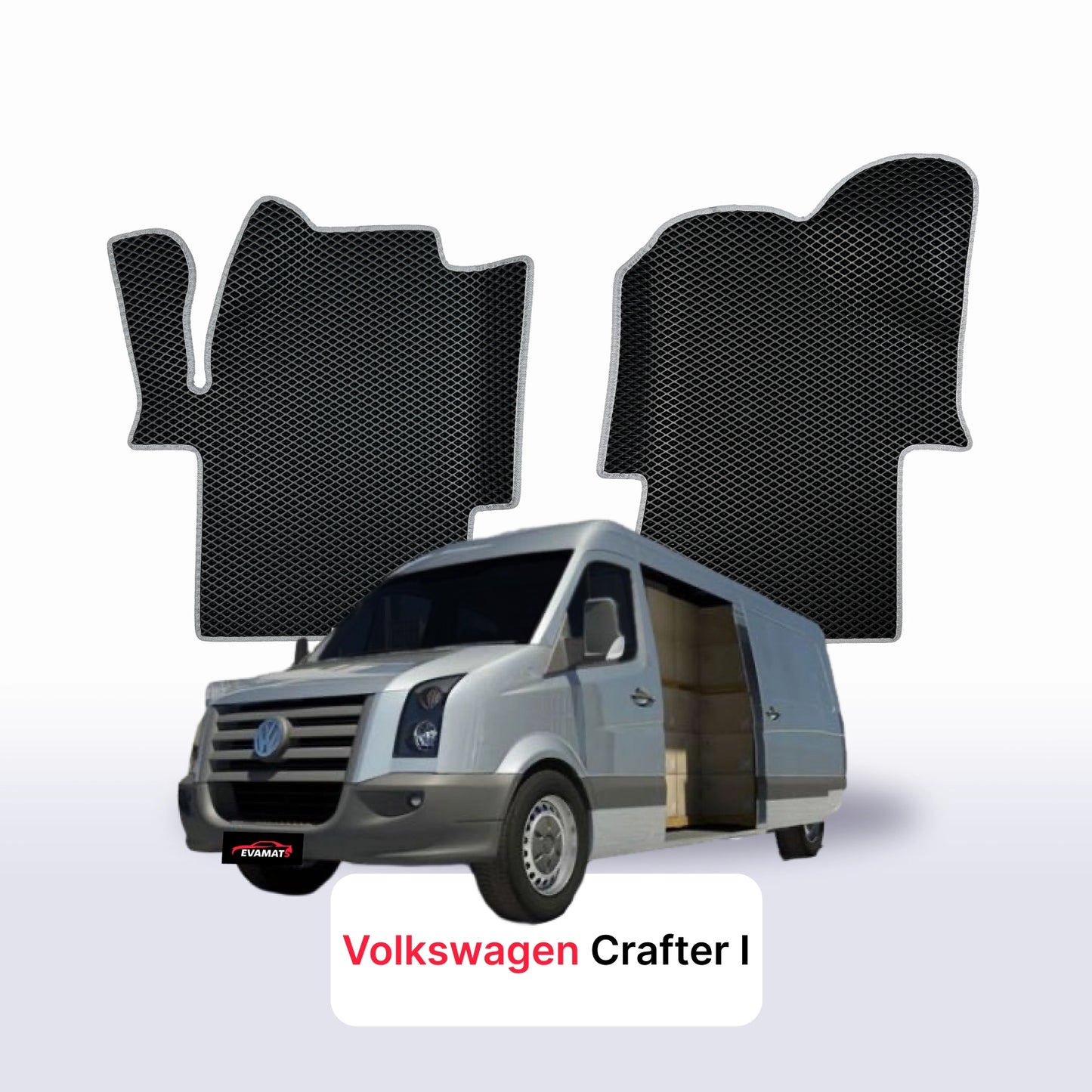 Автоковрики EVAMATS для Volkswagen Crafter 2006-2016 р.в. VAN KASTEN
