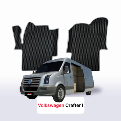 Автоковрики EVAMATS для Volkswagen Crafter 2006-2016 р.в. VAN KASTEN