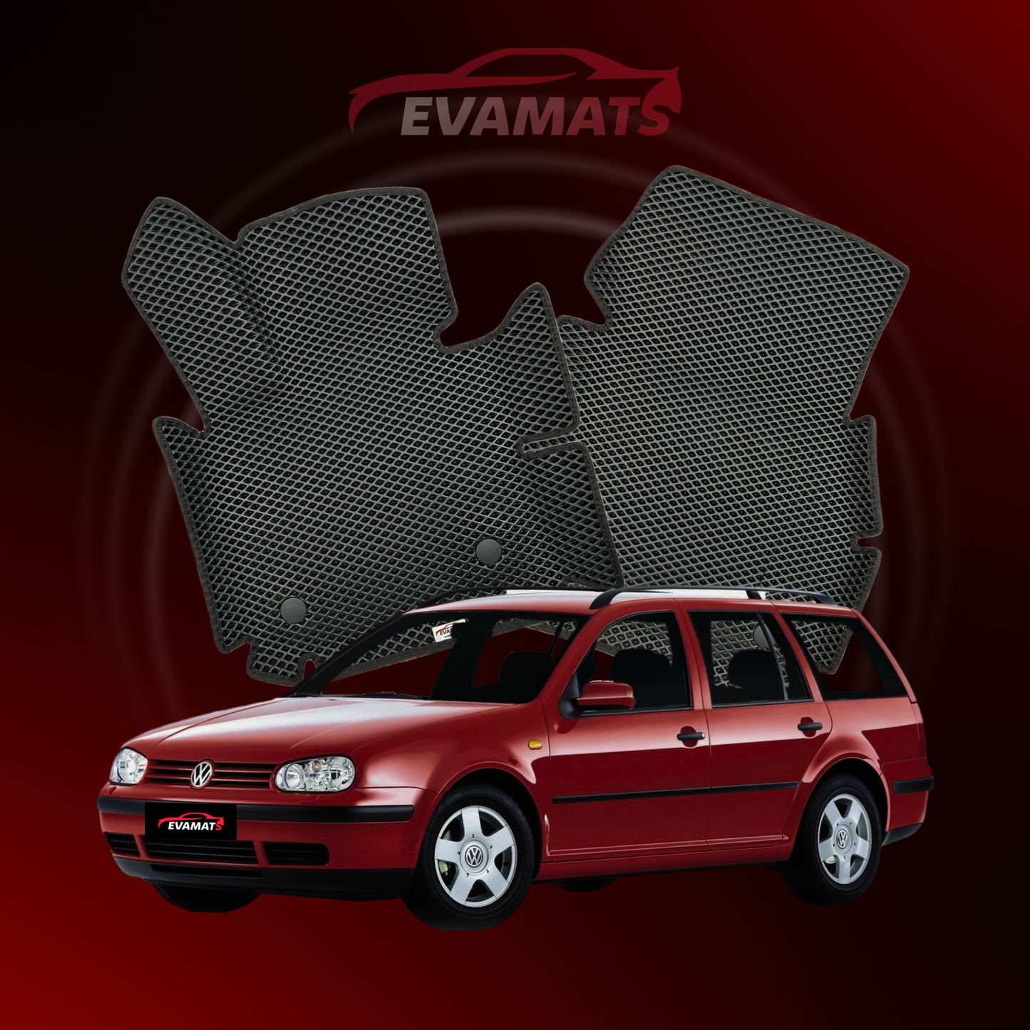 Автоковрики EVAMATS для Volkswagen Golf(MK4) IV покоління 1997-2006 р. KOMBI