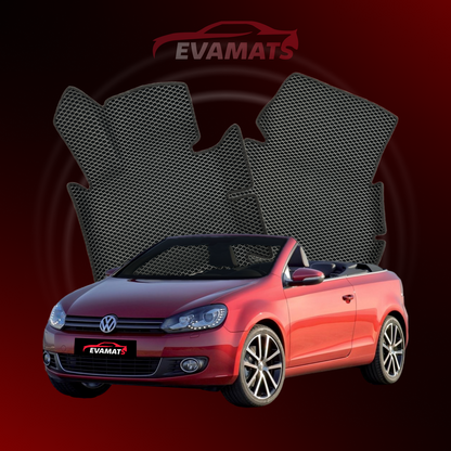 Автоковрики EVAMATS для Volkswagen Golf (MK6) VI покоління 2008-2012 КАБІОЛЕТ