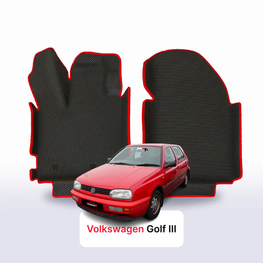 Коврики EVAMATS для Volkswagen Golf(MK8) VIII gen 2019-2025 года выпуска ХЭТЧБЕК 5 дверей