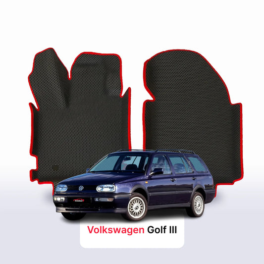 Коврики EVAMATS для Volkswagen Golf(MK8) VIII gen 2019-2025 года выпуска ХЭТЧБЕК 5 дверей