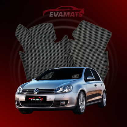 Dywaniki samochodowe EVAMATS do Volkswagen Golf (MK6) VI gen 2008-2012 rok HATCHBACK 5 drzwi