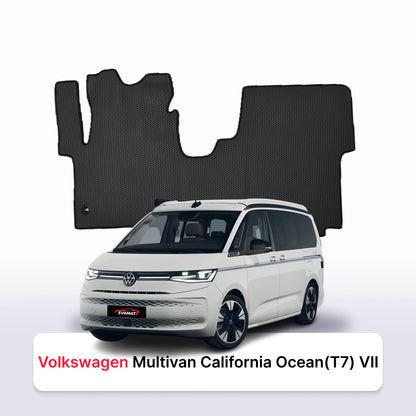 Автоковрики EVAMATS для Volkswagen Multivan(T7) VII покоління 2021-2025 р.в. МІНІВЕН