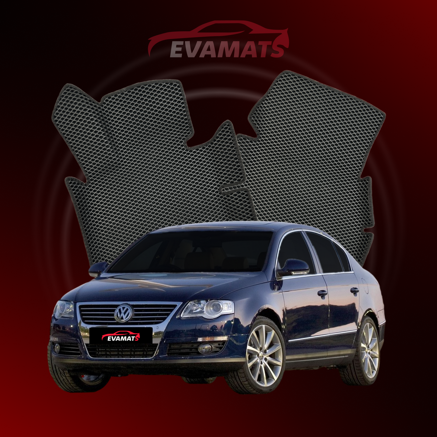 Автоковрики EVAMATS для Volkswagen Passat(B6) VI покоління 2005-2010 СЕДАН