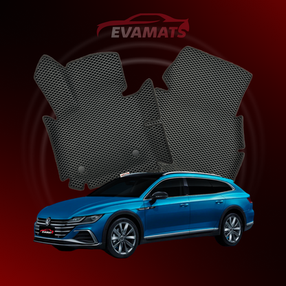 Автоковрики EVAMATS для Volkswagen Passat CC II gen 2018-2023 р. KOMBI