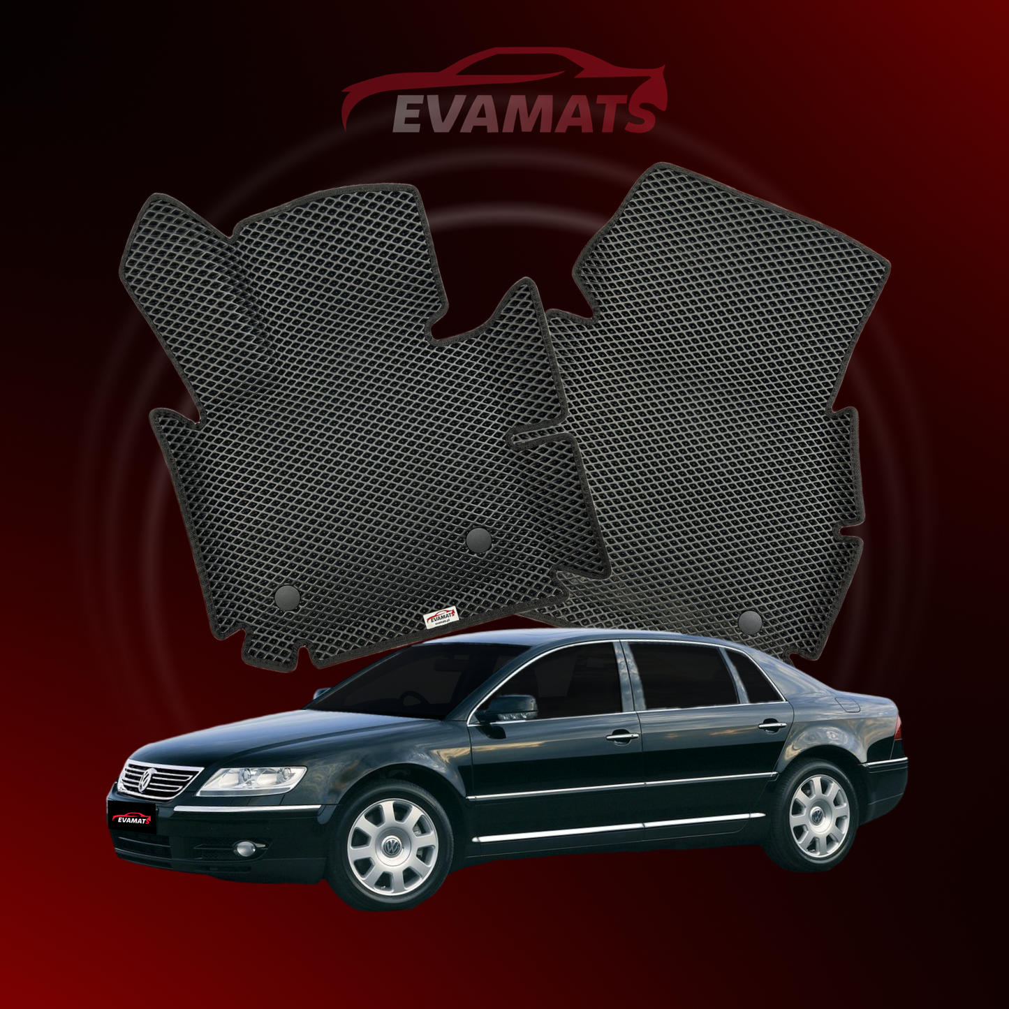 Dywaniki samochodowe EVAMATS do Volkswagen Phaeton I gen 2002-2016 rok LONG SEDAN