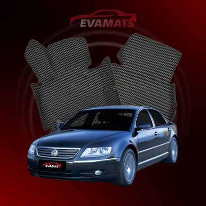 Автоковрики EVAMATS для Volkswagen Phaeton I покоління 2002-2016 р.в. КОРОТКИЙ СЕДАН