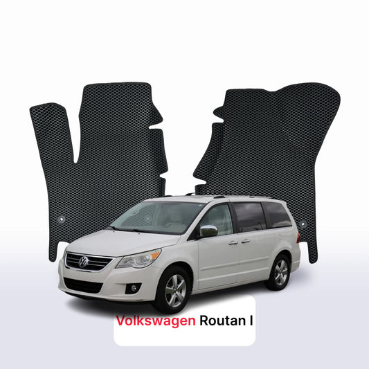 Коврики EVAMATS для Volkswagen Sharan I поколения 1995-2010 года выпуска МИНИВЭН