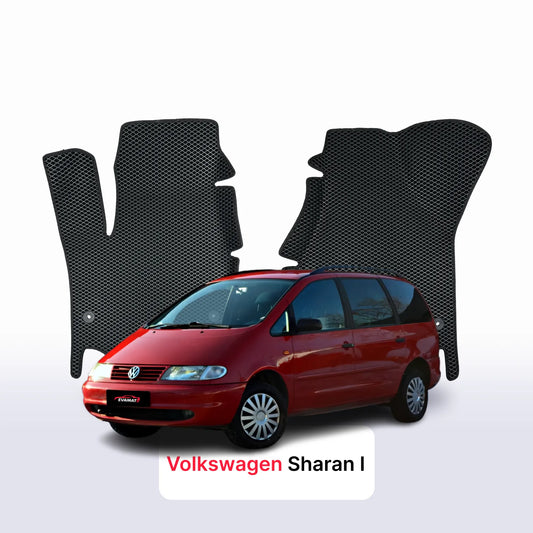 Автоковрики EVAMATS для Volkswagen Sharan I покоління 1995-2010 р.в. МІНІВЕН