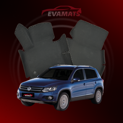 Dywaniki samochodowe EVAMATS do Volkswagen Tiguan I gen 2007-2016 rok SUV